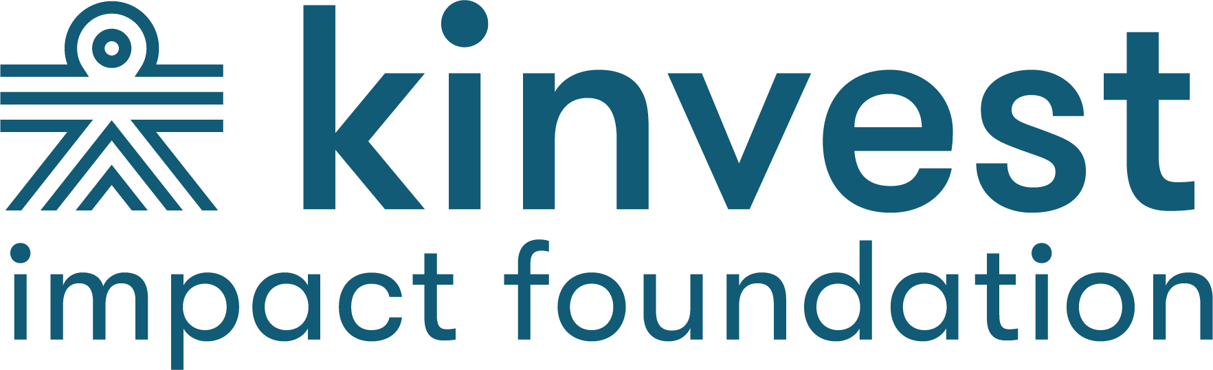 Kinvest Impact Foundation Stacked Logo